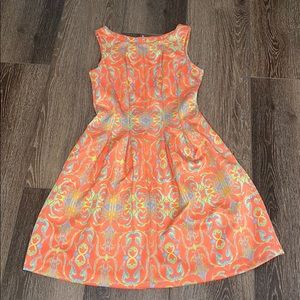 Julian Taylor printed dress size 4